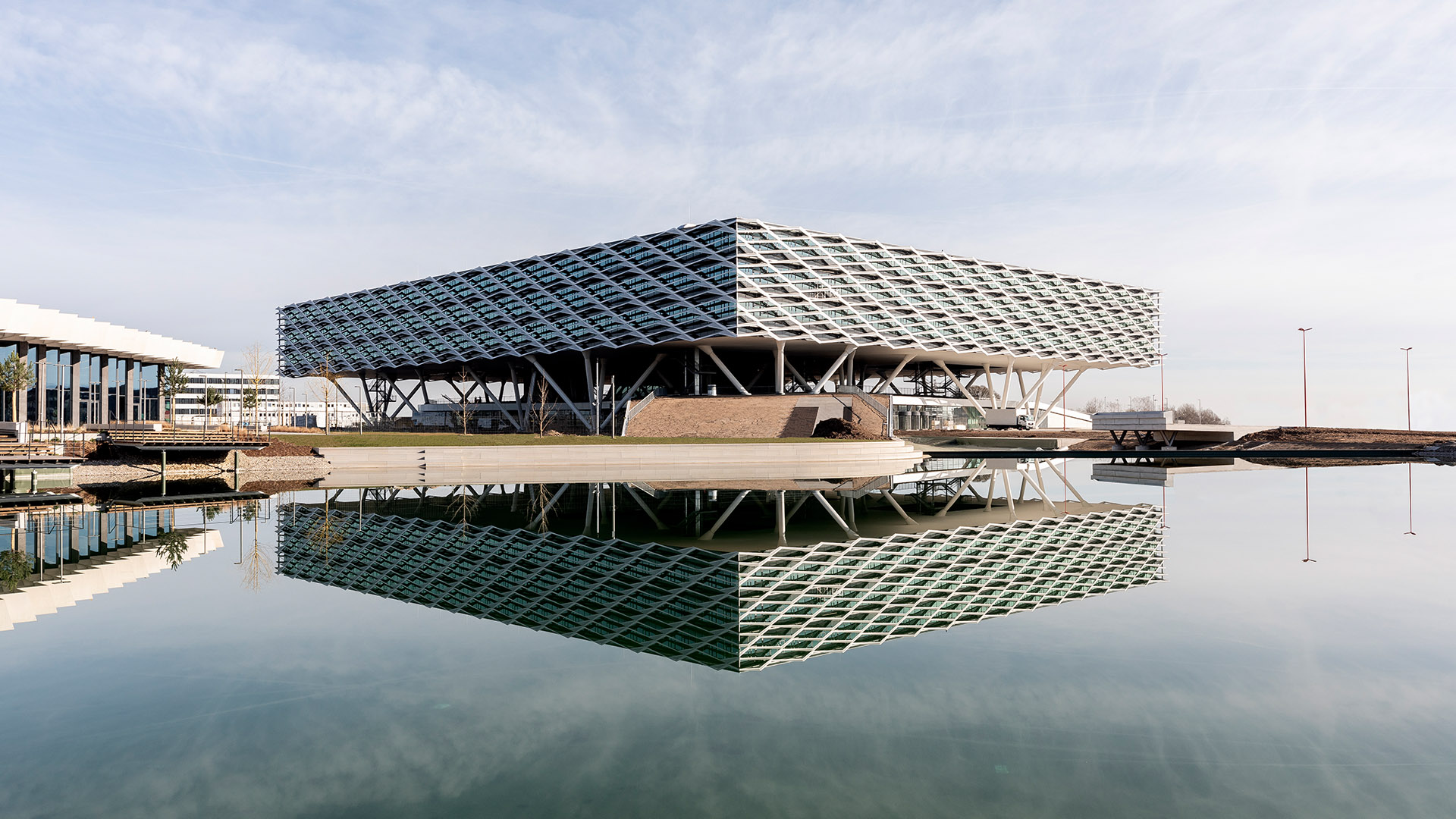 Mit der Er&ouml;ffnung des Arena-Geb&auml;udes w&auml;hrend des 70-Jahre-Campus-Festivals hat adidas die Erweiterung seines Hauptsitzes in Herzogenaurach offiziell abgeschlossen. (Foto)