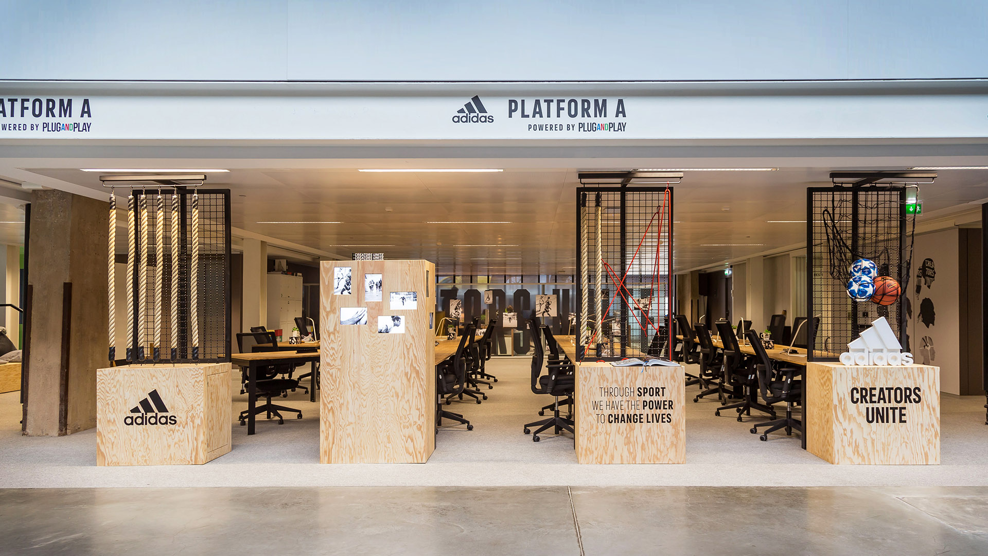 adidas das Innovationsproramm Programm &sbquo;Platform A&lsquo; bei Station F in Paris gestartet (Foto)