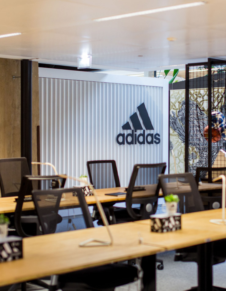 adidas launched its sports accelerator program &lsquo;Platform A&rsquo; at Station F, the world&rsquo;s largest start-up campus, located in Paris (photo)